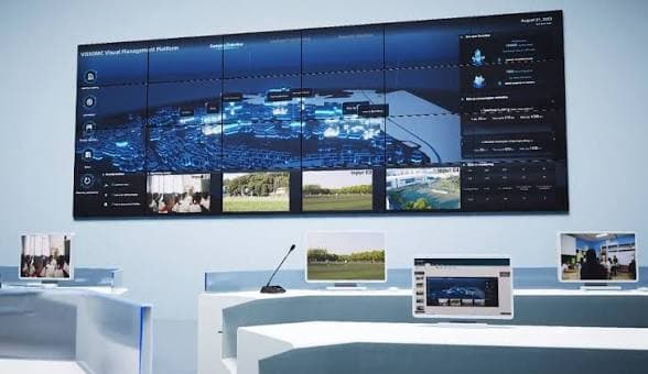Advanced CCTV surveillance background