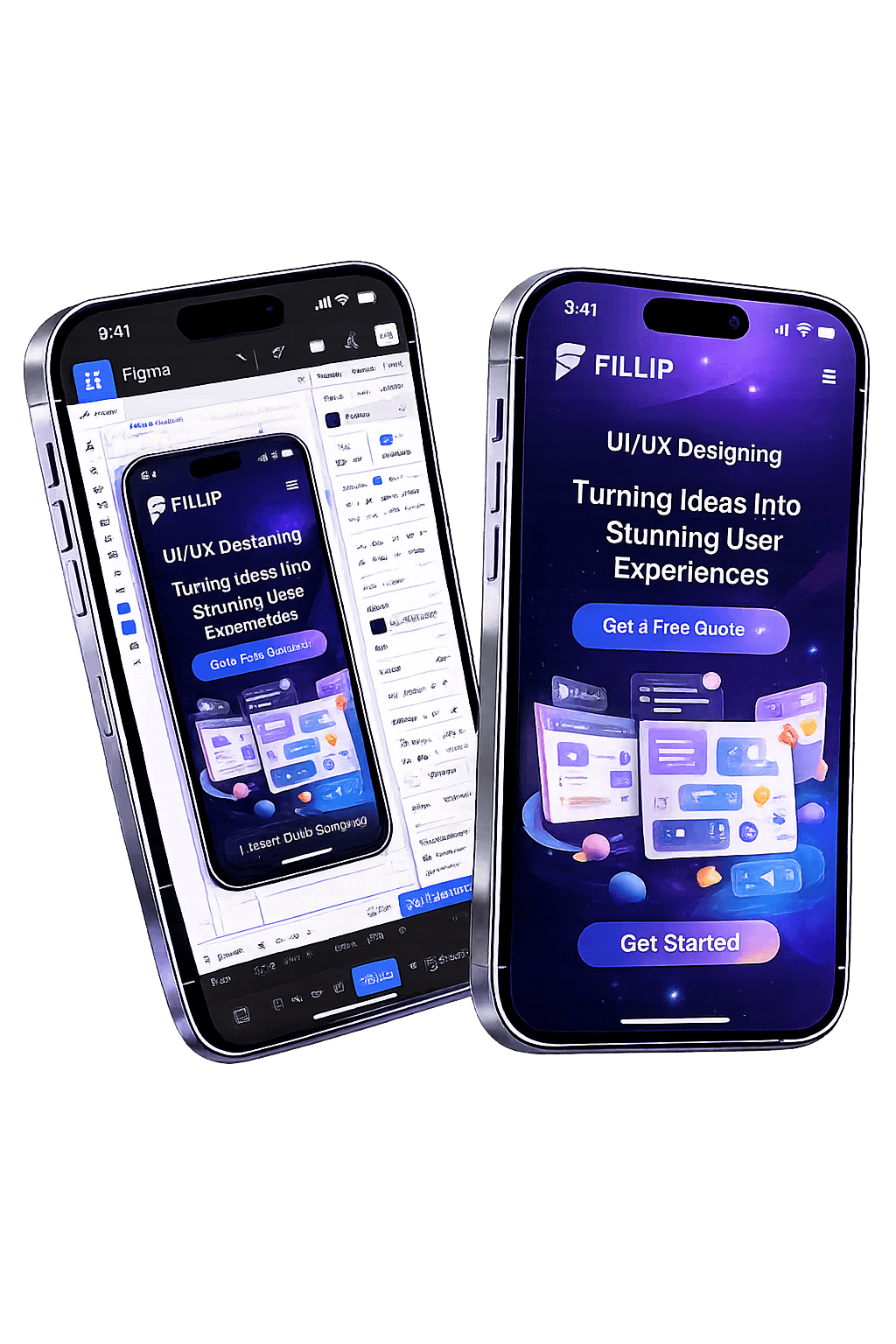 App UI UX design